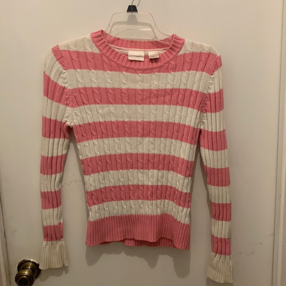 CC.Hughes white/pink longsleeve